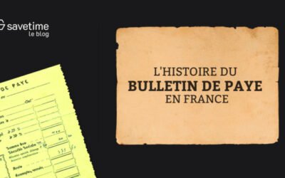 L’histoire du bulletin de paie en France